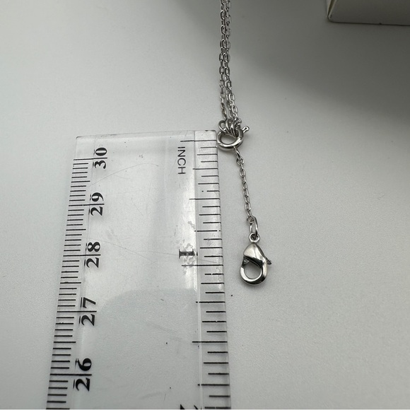 Stella & Dot Pave Chevron Silver tone Necklace with 3 Interchangeable Layers - Picture 9 of 16